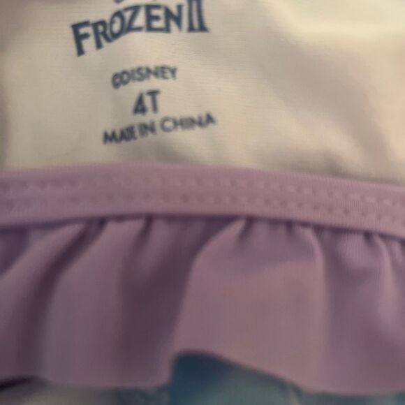 Disney Frozen Swimsuit with Ruffles - Picture 5 of 5